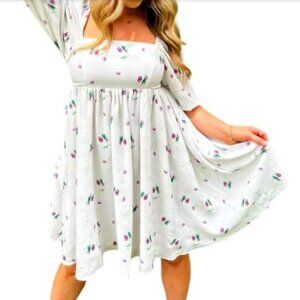 NWT Storia Babydoll Mini Dress - Size M